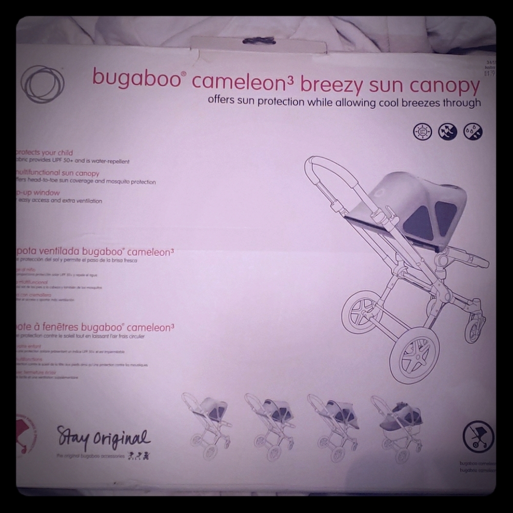 Bugaboo Cameleon3 Breezy Sun Canopy